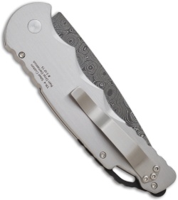 Protech Steel Custom TR-4 Tactical Response Automatic Knife (4" Damascus)