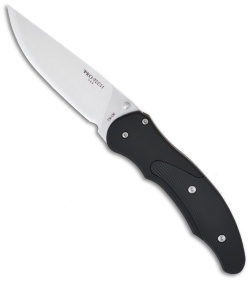 Protech Defiance D/A Automatic Knife w/ Black G-10 1801 (3.5" Stonewash Plain)