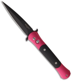 The Protech Red Don Automatic Knife w/ Black G-10 (Black PLN) 1734