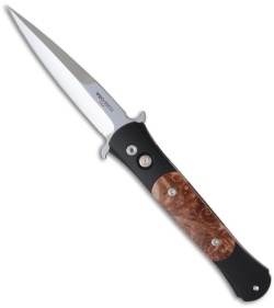 Protech The Don Automatic Knife 1706-MP w/ Maple Burl (3.5" Polished)