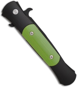 Protech The Don G3 Custom Automatic Knife w/ Toxic Green G-10 (3.5" Black)