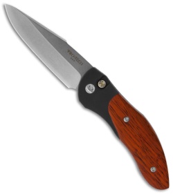 Protech Automatic Elishewitz Doru w/ Cocobolo Wood Inlays (3.5" Plain) 2006-C