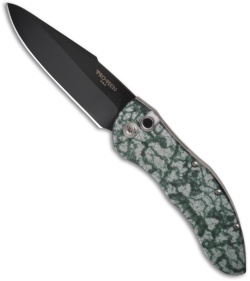Protech Emerald Jazz Doru Automatic Knife (3.5" Black Plain) 2015 EJ
