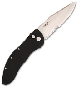 Protech Automatic Elishewitz Doru Left-Handed Automatic Knife (3.5" Serr) 2031