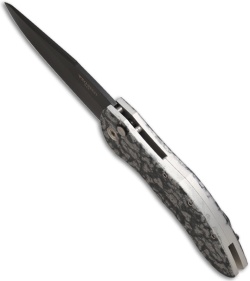 Protech Emerald Jazz Doru Automatic Knife (3.5" Black Plain) 2015 EJ