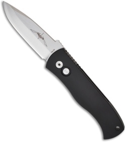 Emerson Protech CQC7-A Spear Point Auto w/ Solid Handle (3.25" Stonewash Plain)