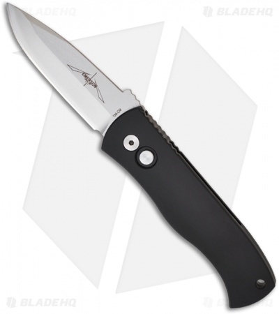 Emerson Pro-Tech CQC7-A Spear Point Automatic Solid Black (3.25" Stonewash)