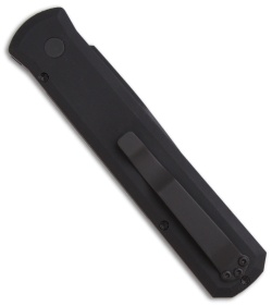 Protech SWAT Tactical Godfather Automatic Knife (4" Black Plain) 921SWAT