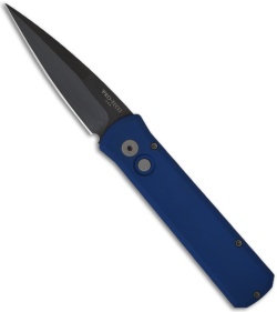 Protech Godson Limited Dark Blue Automatic Knife (3.15" Black) 721 *Floor Model*