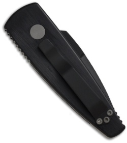 Protech Stinger Black Automatic Knife (1.94" Black Plain) 401BT