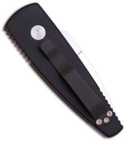 Protech Black Stinger Automatic Knife (1.94" Mirror Plain) 415