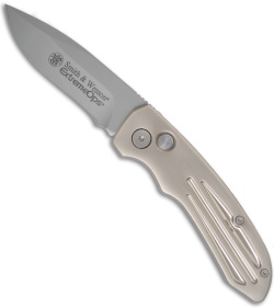 Smith & Wesson Extreme Ops Champagne Automatic Knife (Bead Blast PLN) SW50