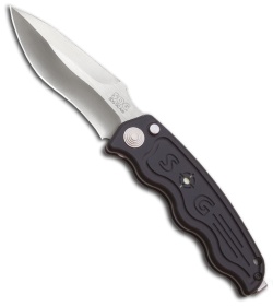 SOG-TAC Automatic Knife Drop Point (3.5" Satin Plain) ST-05