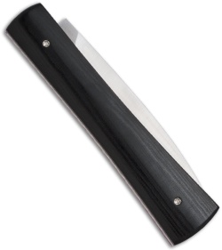 Rainy Vallotton Custom Fantail D&D Automatic Knife w/ Micarta (3.65" Satin)