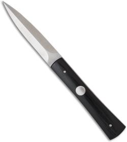 Rainy Vallotton Custom Fantail D&D Automatic Knife w/ Micarta (3.65" Satin)