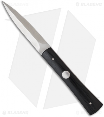 Rainy Vallotton Custom Fantail D&D Automatic Knife w/ Micarta (3.65" Satin)