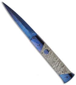 Rainy Vallotton Custom Vendetta Automatic Knife (Damascus)