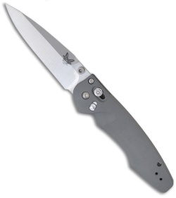 Benchmade 470 Emissary Knife Axis Spring Assist (3" Satin Plain)