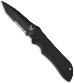 Benchmade 912SBKD2 Tanto Nitrous Stryker Spring Assisted Knife (3.7" Black Serr)