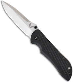 Benchmade 913D2 Nitrous Stryker Spring Assisted Knife (3.7" Satin Plain)
