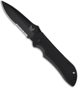 Benchmade 913SBKD2 Nitrous Stryker Spring Assisted Knife (3.7" Black Serr)