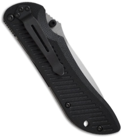 Benchmade 913D2 Nitrous Stryker Spring Assisted Knife (3.7" Satin Plain)
