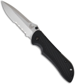 Benchmade 913SD2 Nitrous Stryker Spring Assisted Knife (3.7" Satin Serr)