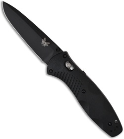 Benchmade 580BK Barrage Spring Assist Axis Lock (Black / PLN)