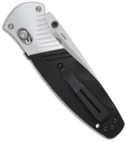 Benchmade Barrage 581S Knife Spring Assist Axis w/ G10 Handle (3.6" Satin Serr)