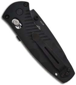 Benchmade Mini Barrage Knife 585SBK Spring Assist Axis Lock (2.91" Black Serr)