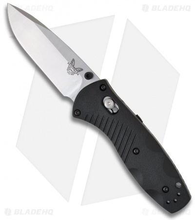 Benchmade 585 Mini Barrage Knife Spring Assist Axis Lock (2.91" Satin Plain)