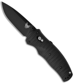 Benchmade Volli Knife Axis Spring Assisted (3.26" Black Plain) 1000001BK