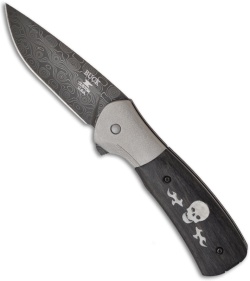 Buck Paradigm Custom 336 Spring Assisted Knife (3.25" Damascus) 0336GYSLE-B