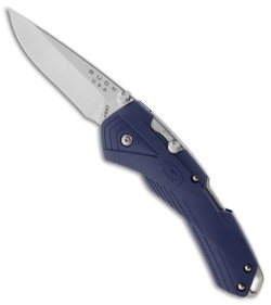 Buck Blue Quickfire Assisted Opening Knife (2.75" Satin Plain) 0288BLS