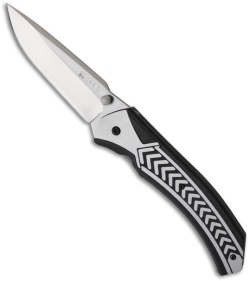 CRKT Lift Off Stainless Steel Spring Assisted Knife (3.5" Satin Plain) 6830