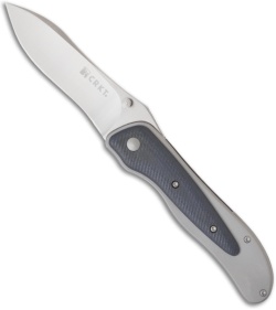 CRKT McGinnis Notorious Spring Assisted Knife (3.5" Satin Plain) 1167