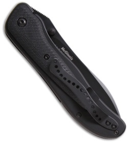 CRKT McGinnis Tactical Notorious OutBurst Knife (3.5" Black Serr) 1168K