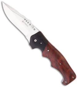 CRKT The Natural Spring Assisted Knife Cocobolo w/ G10 (3.88" Satin Plain) 7085W