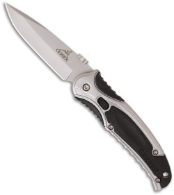 Gerber Aluminum Presto 3.0 Silver Spring Assisted Knife (3" Plain)