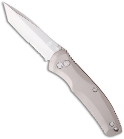 Gerber Venture Titanium Spring Assisted Knife (3.2" Satin Serr) 000405