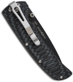 Harley Davidson 13175BK Venom Spring Assisted Knife G-10 (3.57" Black Plain)