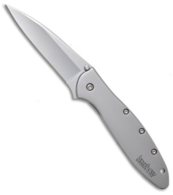 Kershaw Leek Spring Assisted Knife (3" Bead Blast Plain) 1660