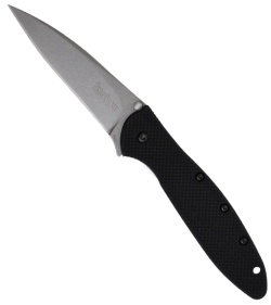Kershaw Leek G-10 S30V Spring Assisted Knife (Stonewash PLN) 1660G10