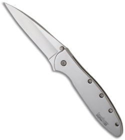 Kershaw Leek Spring Assisted Knife (3" Polished Plain) 1660SS
