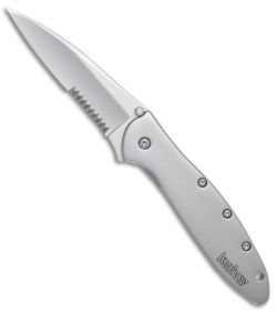 Kershaw Leek Spring Assisted Knife (3" Bead Blast Serr) 1660ST