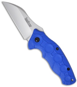 Kershaw Blue Needs Work Assisted Opening Knife 1820BL (3" Bead Blast Plain)