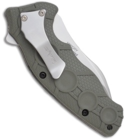 Kershaw Gray Needs Work Assisted Opening Knife 1820GRY (3" Bead Blast Plain)