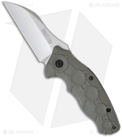 Kershaw Gray Needs Work Assisted Opening Knife 1820GRY (3" Bead Blast Plain)