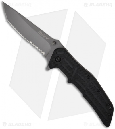 Kershaw RJ I Assisted Opening Knife (3.5" Gray Serr) 1985ST