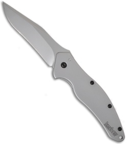 Kershaw Shallot Spring Assisted Knife (3.5" Bead Blast Plain) 1840